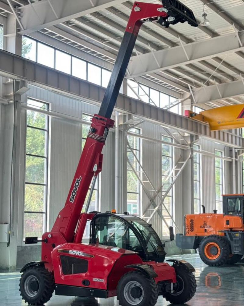 Încărcător electric telescopic, nou