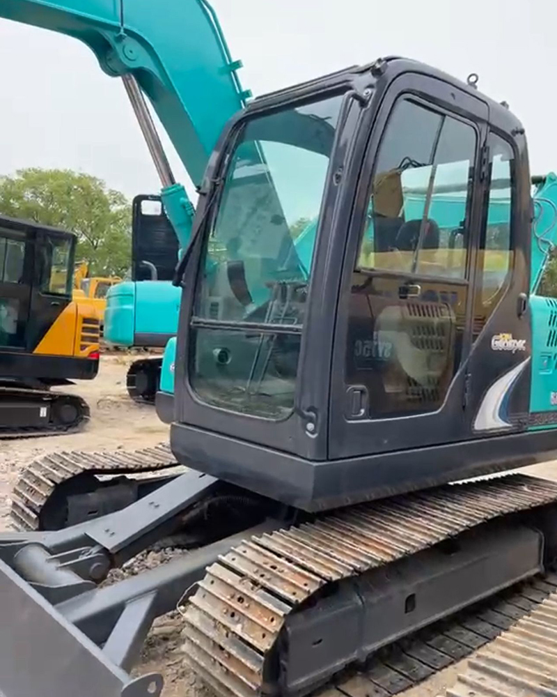 Mini-excavator KOBELCO SK 75 – 7,5 tone, second-hand