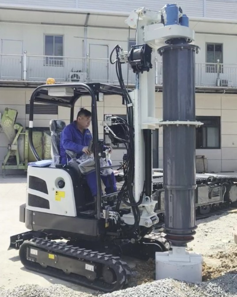 Utilaj foraj FR6 – 2,95 tone / Diametru foraj 500 mm, nou