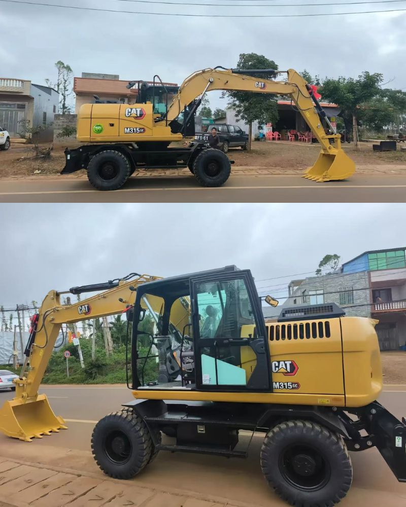 Excavator pe roți – CATERPILLAR M315 GC – 15t, nou