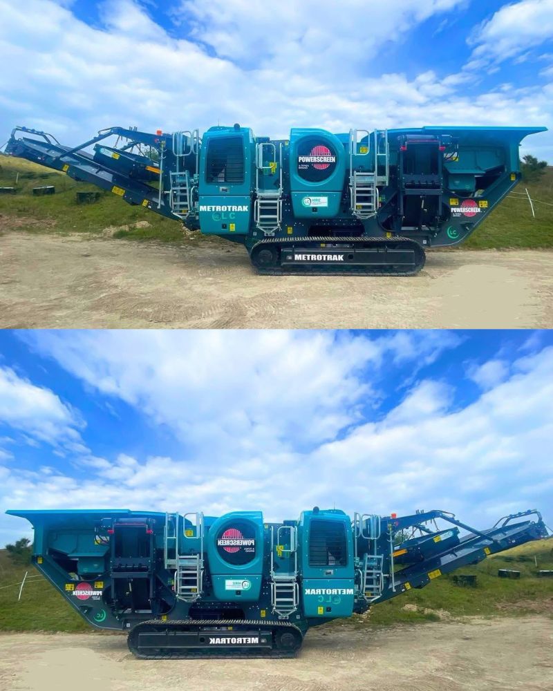 CONCASOR cu fălci Powerscreen Metrotrak – 2024, second-hand