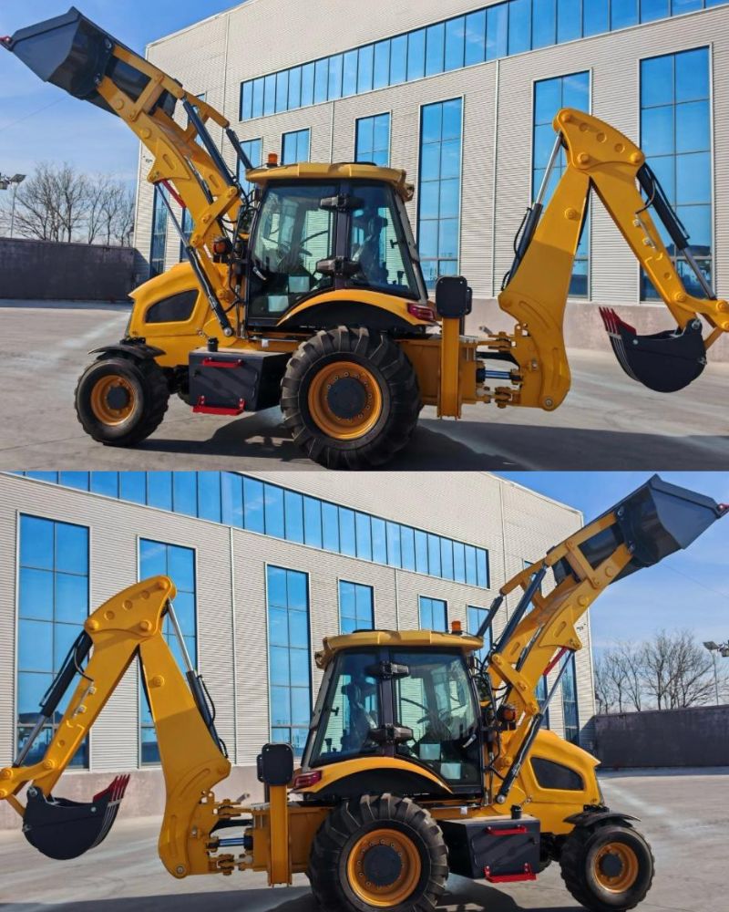 Buldoexcavator TOPWIN– Model TWB388T, nou